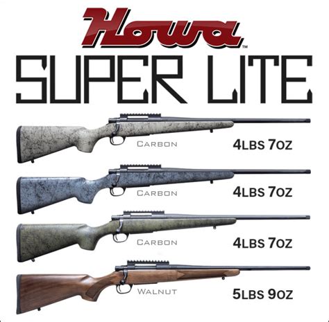 For Hunting Season Super Lite Howa Rifles Under Pounds By Editor Global Ordnance News