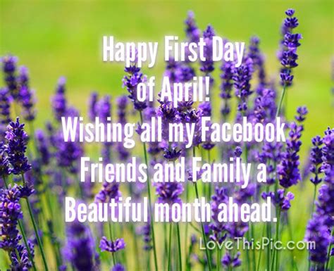 Happy First Day Of April Pictures Photos And Images For Facebook