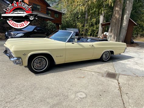 1965 Chevrolet Impala Ss Convertible Lost And Found Classic Car Co