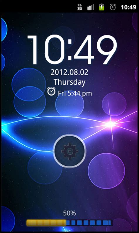 Neon Blue Hd Go Locker Theme Android App Free Apk By Hs314
