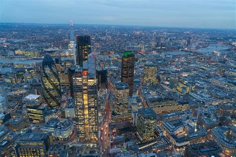 London From The Air At Night Jason Hawkes Latest Aerial Photos Of