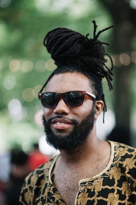 Black Men With Beards At Afropunk Essence