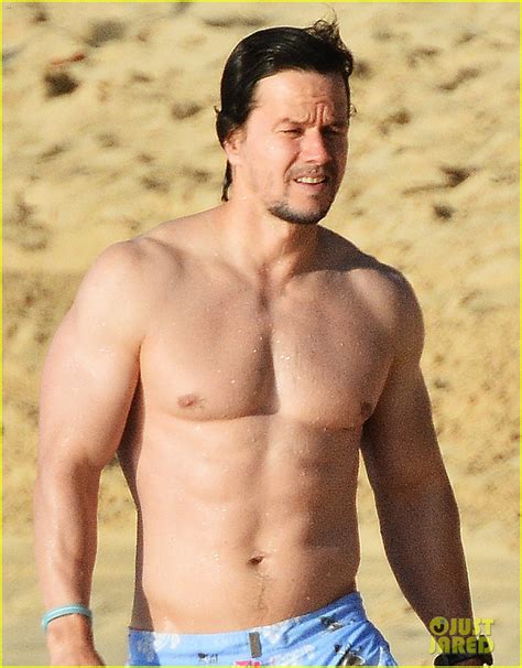 Mark Wahlberg Goes Shirtless In Fourth Swimsuit Of His Trip Photo