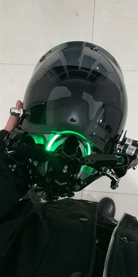 Cyberpunk 2077 Led Mask Cosplay Steampunk Mask Helmet Handmade Etsy