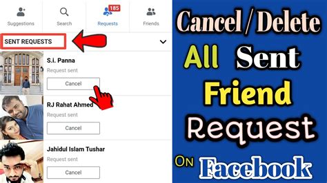 How To Remove All Pending Friend Request On Facebook Howtoremovg