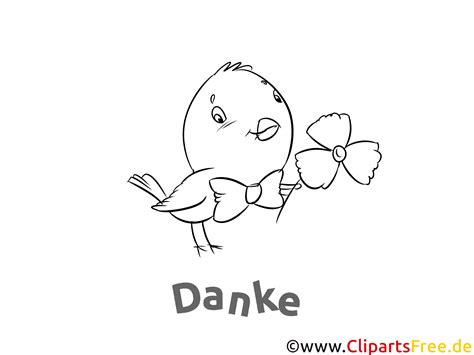 Basteln » bastelvorlagen vögel für kinder. Kostenlose Dankeskarte Vogel zum Ausdrucken und Ausmalen