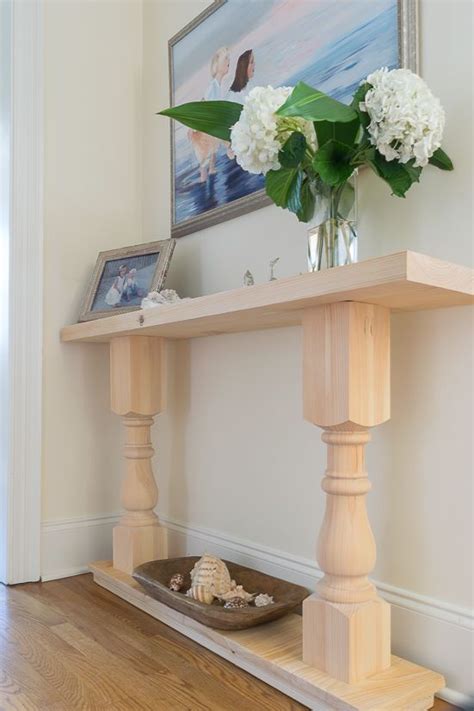 Build A Console Table A Fun First Furniture Build Diy Console Table