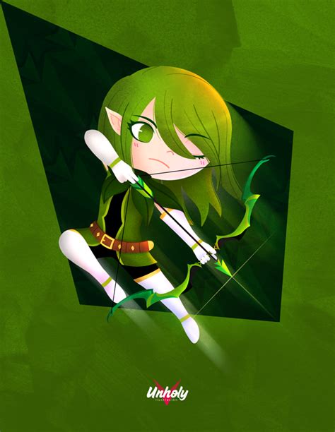 Green Archer By Jengakino On Deviantart
