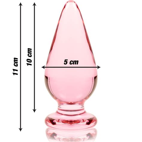 Nebula Series By Ibiza™ Model 4 Anal Plug Borosilicate Glass 11 X 5 Cm Pink Erotiikkakauppafi