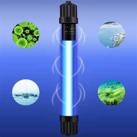 Uv Ultraviolet Waterproof Aquarium Sterilization Lights Clean Lamp For