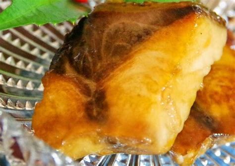Soy Sauce Koji Teriyaki Glaze For Pan Fried Amberjack Recipe By Cookpad
