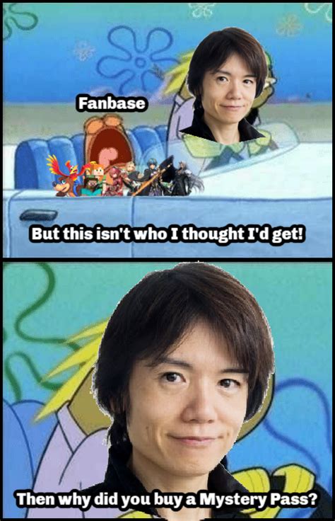 They Really Are Giving Sakurai Head I Literally Have Yet To See Anyone Send Sakurai Any Hate So