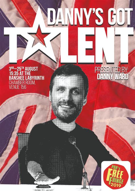 Danny Ward: Danny's Got Talent - Comedy Poster Awards 2019