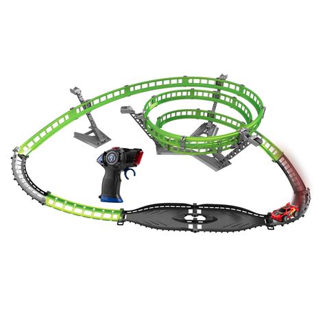 Silverlit 3d X Trek Tornado Stunt Vehicle Playset Green