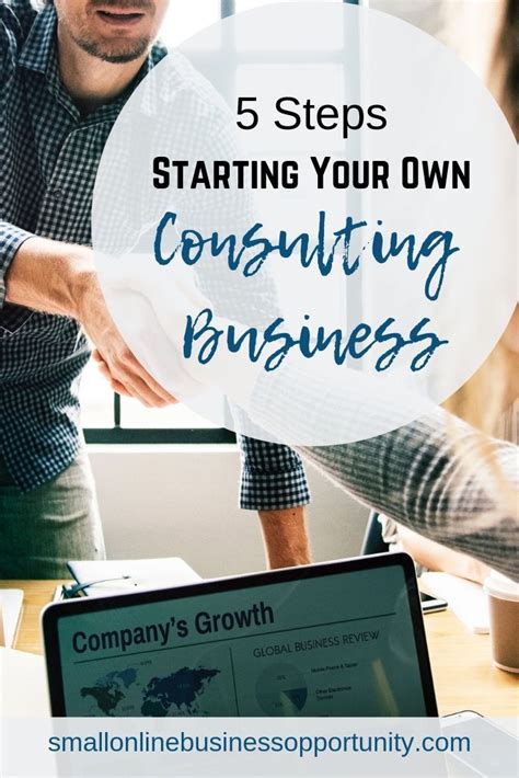 5 Steps To Starting Your Own Consulting Business Small Business