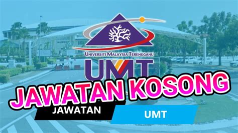 Jun 11, 2021 · senarai bantuan ipt / biasiswa untuk lepasan spm tahun 2020 (terkini 2021) keputusan spm baru sahaja diumumkan pada 10 jun yang. Jawatan Kosong Universiti Malaysia Terengganu (UMT) ~ Info ...