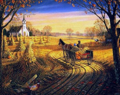 268 Best Pretty Paintings Of Country Scenes Images On Pinterest Country Life Farms And Paisajes