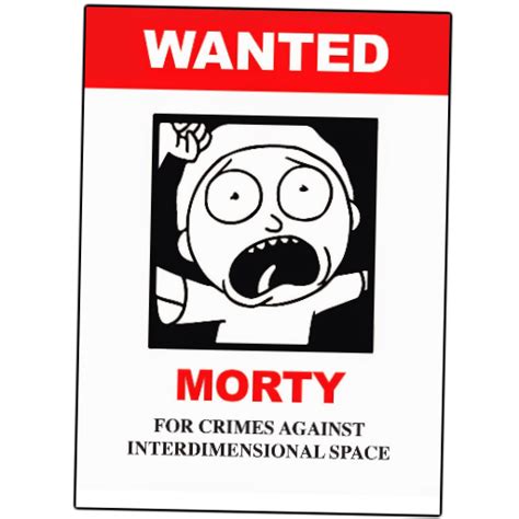 Rick And Morty Mortys Wanted Poster Team Fortress 2 Sprays