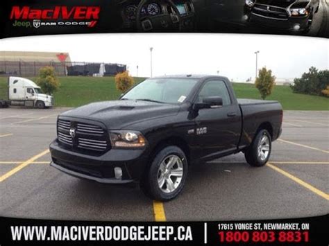 | dodge ram 1500 cars. 2015 Black Ram 1500 Sport Reg Cab Newmarket Ontario ...