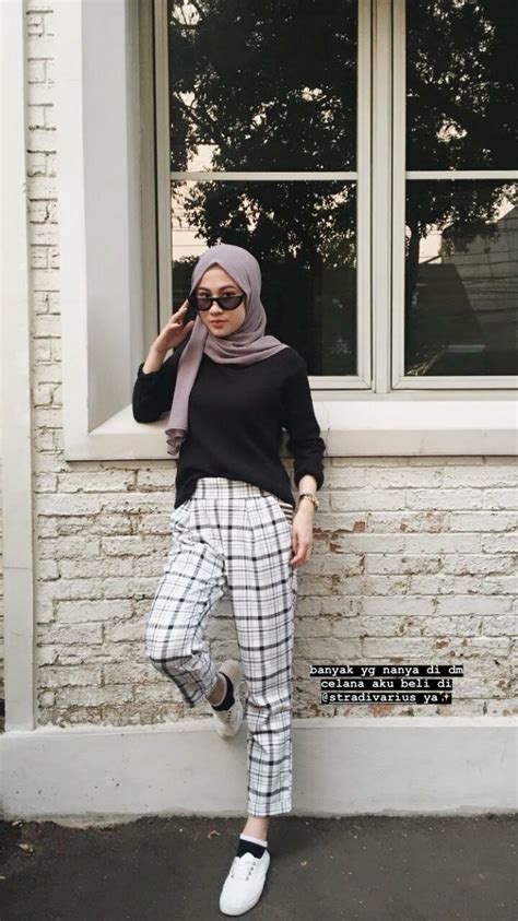 Ootd Hijab Celana Remaja Kekinian 2020 | Jilbab Gallery