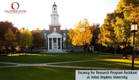 Which is the best university to work in malaysia? Vacancy for Research Program Assistant in the USA - OYA ...