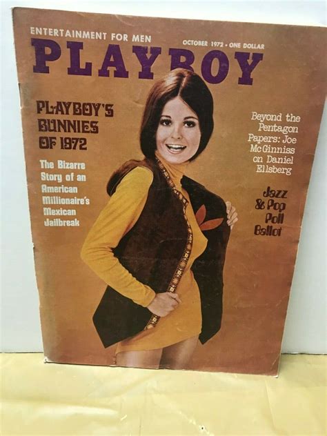 VINTAGE PLAYBOY MAGAZINE OCTOBER ISSUE Values MAVIN