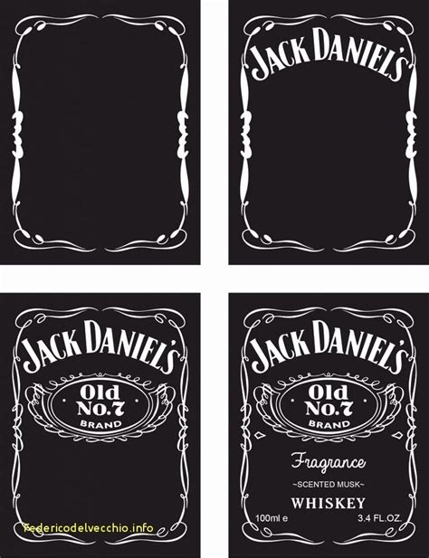 Jack Daniels Logo Template Lovely Logo Jack Daniel S With Regard To Blank Jack Daniels Label