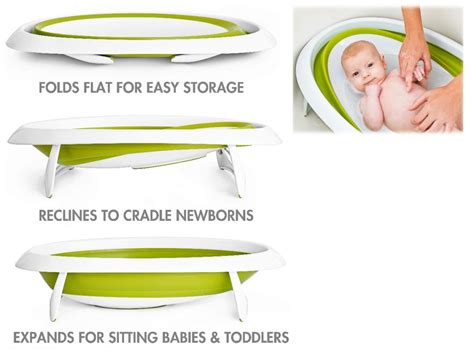 Summer infant newborn to toddler bath center and shower, blue. This bathtub grows with your baby - The Gadgeteer