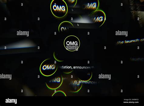 Omg technology logo hi-res stock photography and images - Alamy