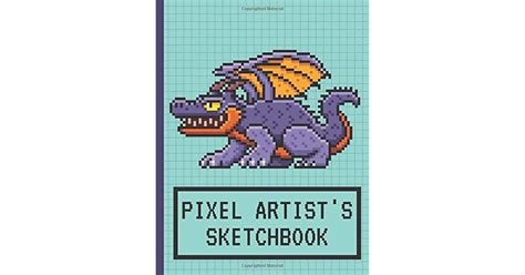 Pixel Artists Sketchbook Pixel Art Blank Book Drawing Notebook