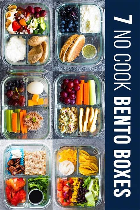 7 No Cook Lunch Box Recipes That You Can Prep In Under 30 Minutes