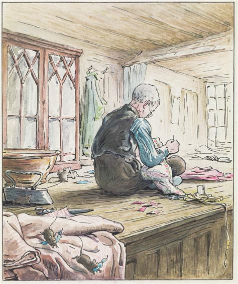 ‘the Tailor Of Gloucester At Work Helen Beatrix Potter C1902 Tate