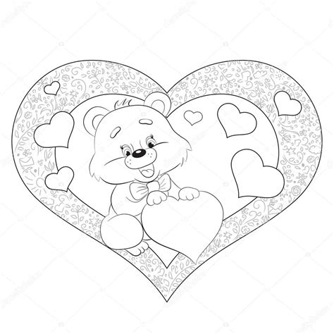 Imagenes De Ositos Con Corazones Para Dibujar - Find Gallery