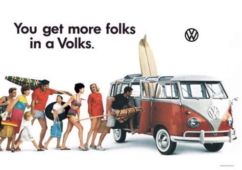 1960s Volkswagen Advertisement Lost In History Vintage Vw Mini Van