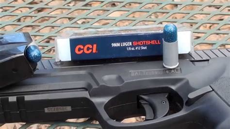 9mm Cci Shotshell Ballistic Gel Test Youtube