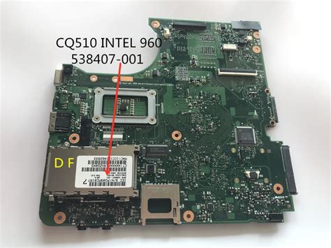 538407 001 Laptop Motherboard For Hp Compaq Cq510 Cq610 960gm Series