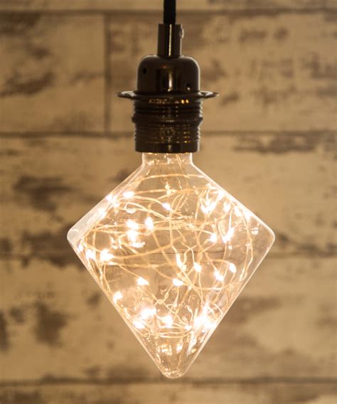 Diamond Designer Decorative Led Light Bulb 17w E27 Long Life