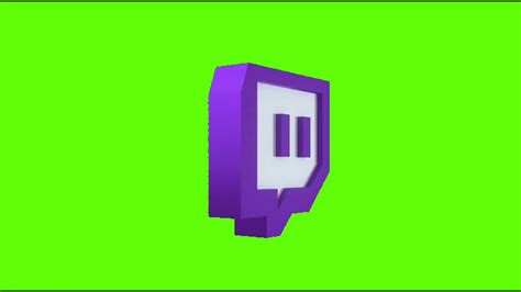 Twitch Green Screen Logo Loop Chroma Animation Youtube Greenscreen Images