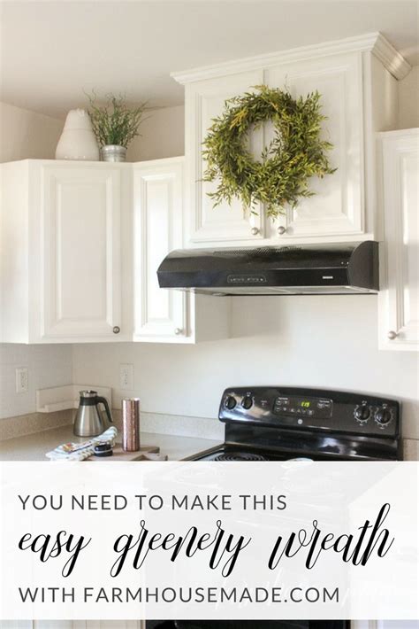 20 Wreaths For Kitchen Cabinets