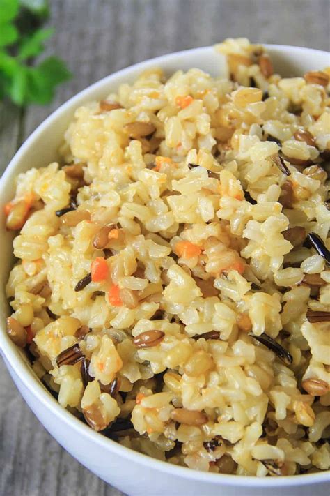 Wild Brown Rice A Fancy Side Dish Simply Home Cooked