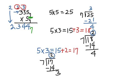 Multiplying By Base 7 Math Computations In Other Bases Showme