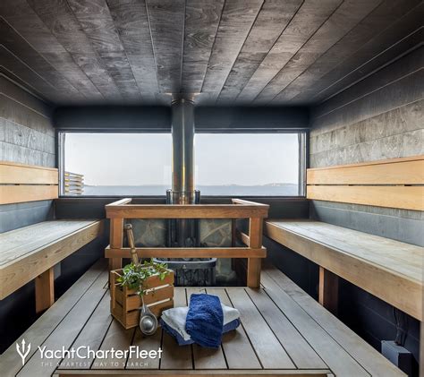 Traditional Finnish Sauna Wellness Finland Yachtcharterfleet