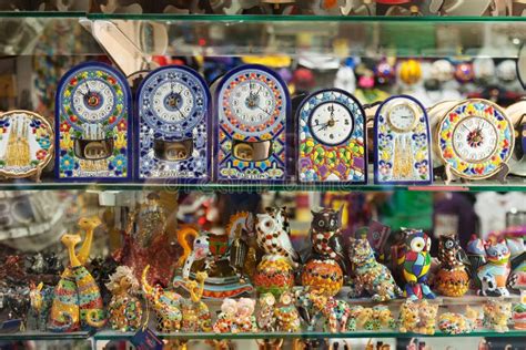 Barcelona Souvenirs In Store Window Editorial Photography Image 42185767