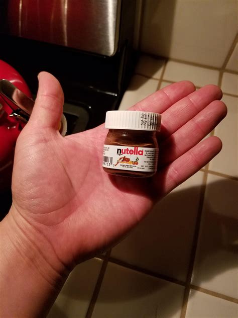 This Teeny Tiny Bottle Of Nutella Ifttt2qx5xw3 Nutella