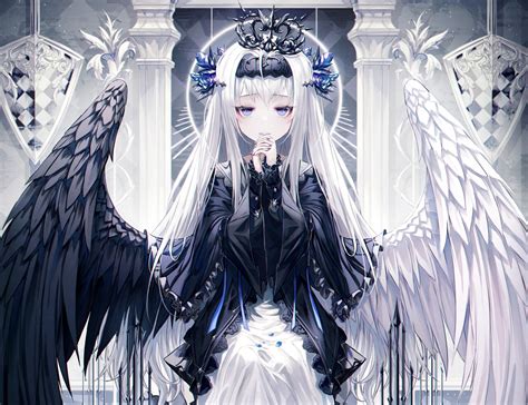 Angel Demon Anime Girl Anime Girl