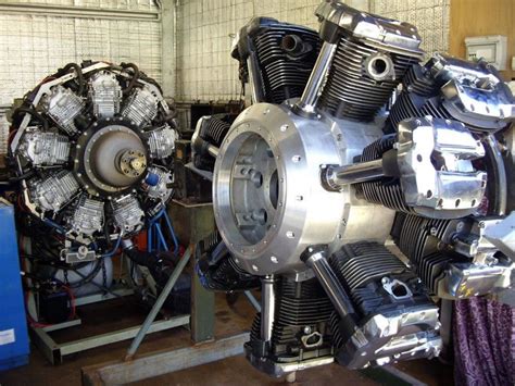 The New 14 Cylinder Radial Engine Begins To Take Shape With The 9