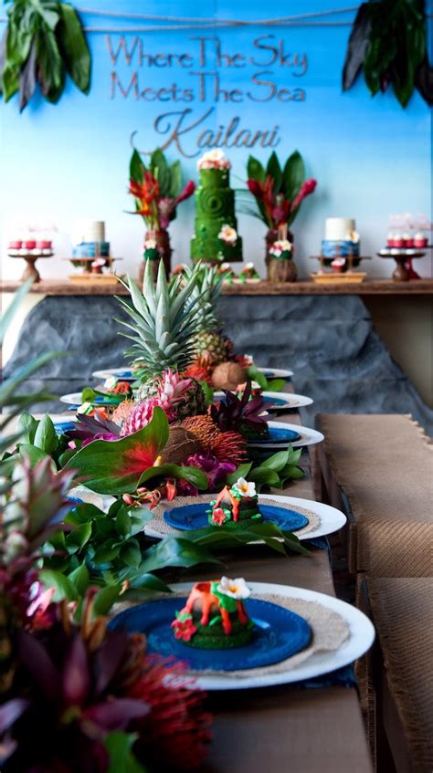 Kara's Party Ideas Moana Inspired Birthday Party | Kara's ...