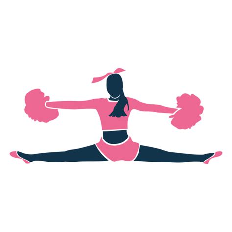 Cheerleader Cool Split Transparent Png And Svg Vector File