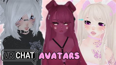 cute vrchat avatars to use that are both pc and quest compatible part three youtube