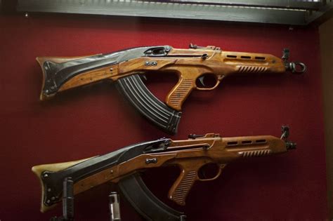 A Pair Of Soviet Tkb 011 Assault Rifles Pics